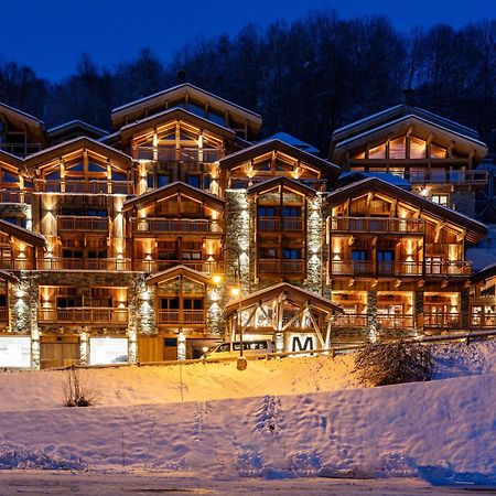M Lodge & Spa Saint-Martin-de-Belleville Eksteriør billede